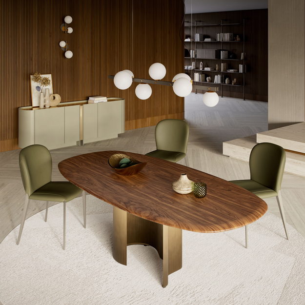 Cattelan Italia Papelito Wood Table